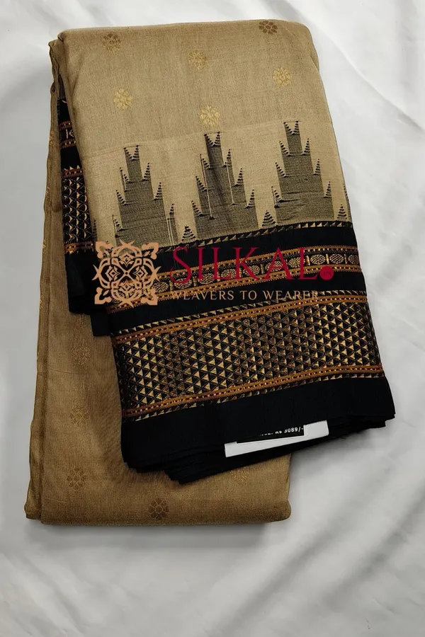 Ilkal_Gadwal_Teple__Butta_Cotton_Silk_Saree_SKL03634