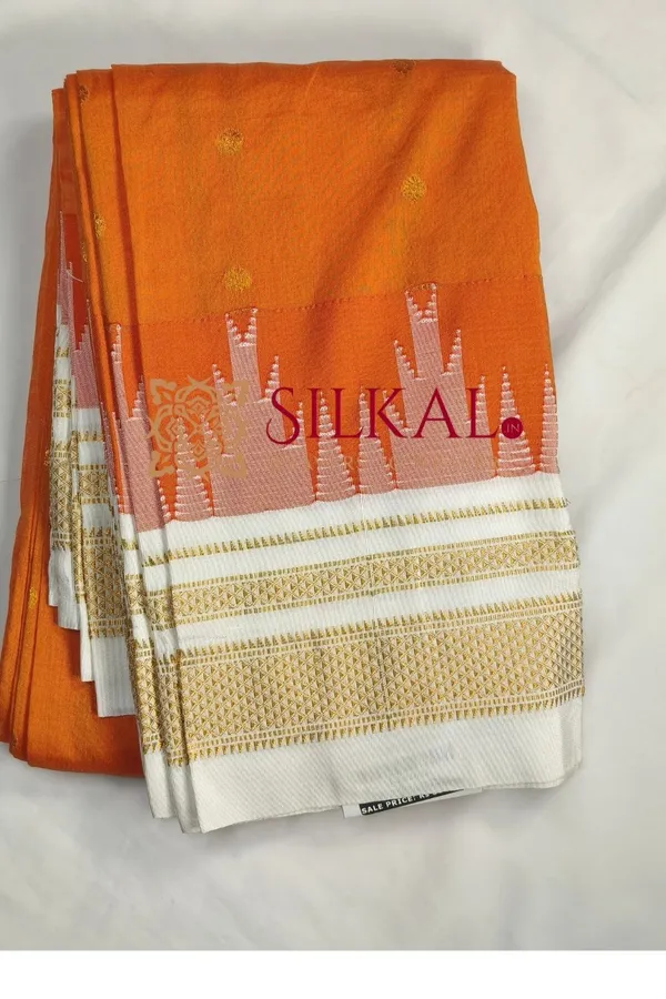 Ilkal_Gadwal_Teple__Butta_Cotton_Silk_Saree_SKL03643