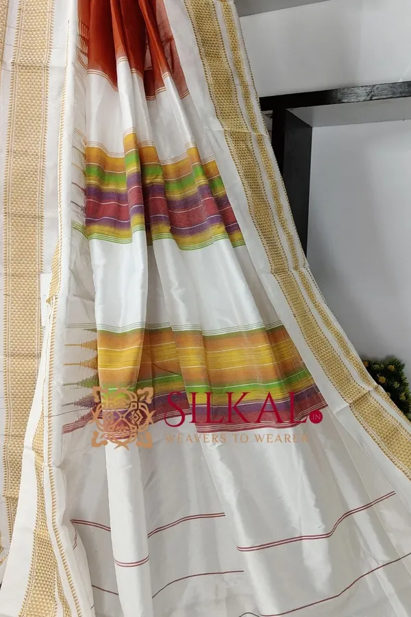 Ilkal_Gadwal_Teple__Butta_Cotton_Silk_Saree_SKL03644