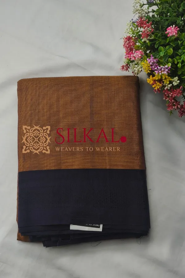Ilkal_Handloom_Cotton_Silk_Chikki_Paras_Border_Saree_Code-_SKL03840