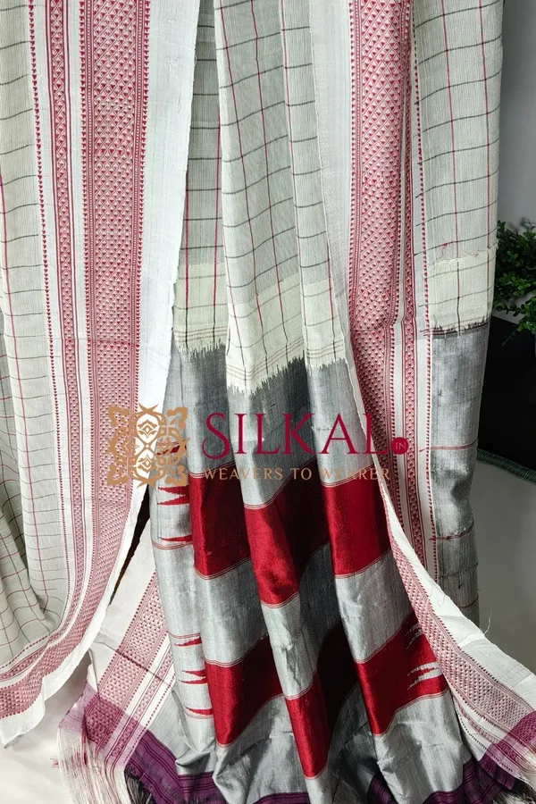 Ilkal_Handloom_Cotton_Silk_Chikki_Paras_Border_Saree_Code-_SKL04073