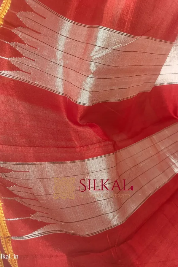 Ilkal_Handloom_Cotton_Silk_Gayatri_Border_Saree_Code-_SKL1468