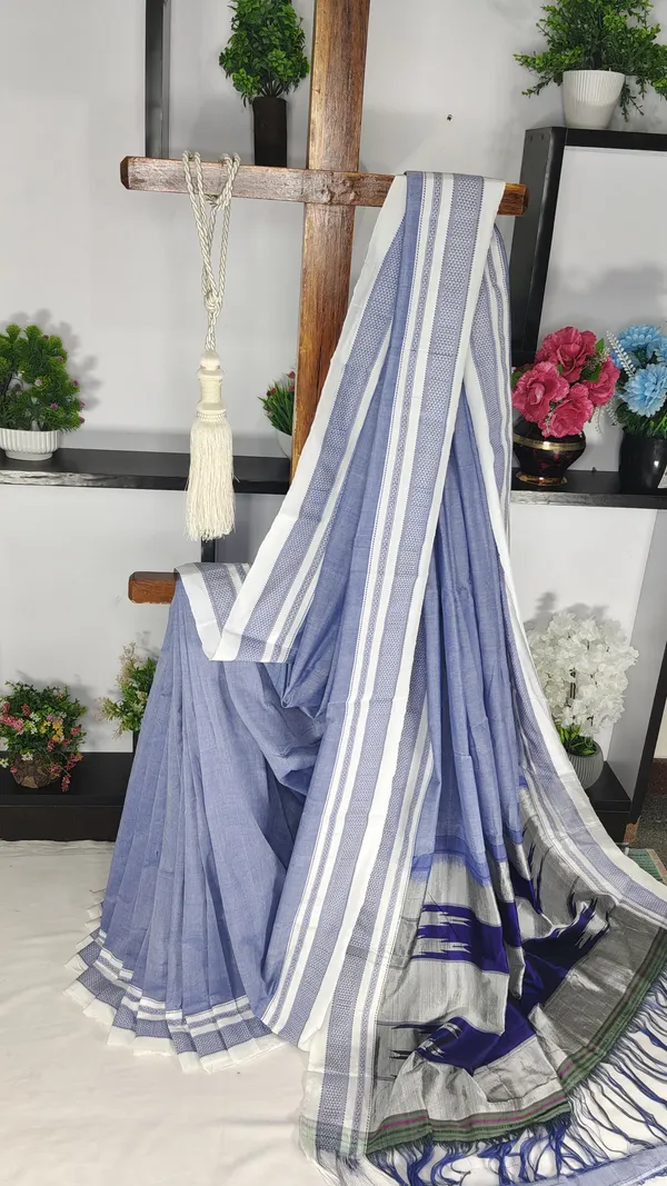 Ilkal_Handloom_Cotton_Silk_Saree_SKL04166