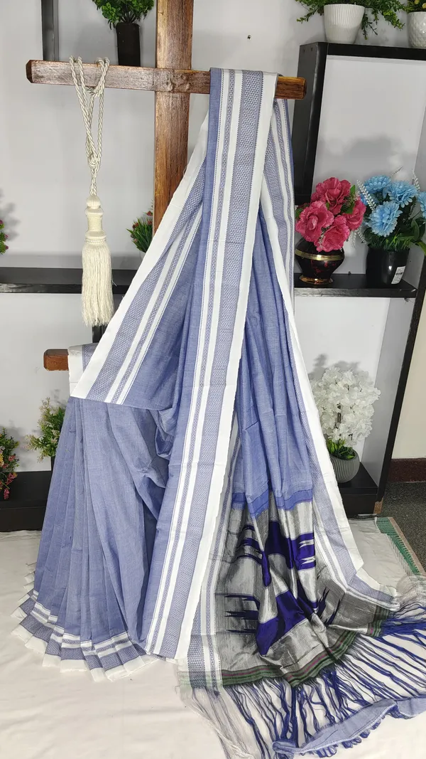 Ilkal_Handloom_Cotton_Silk_Saree_SKL04166