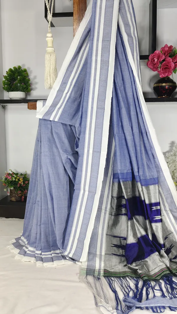Ilkal_Handloom_Cotton_Silk_Saree_SKL04166