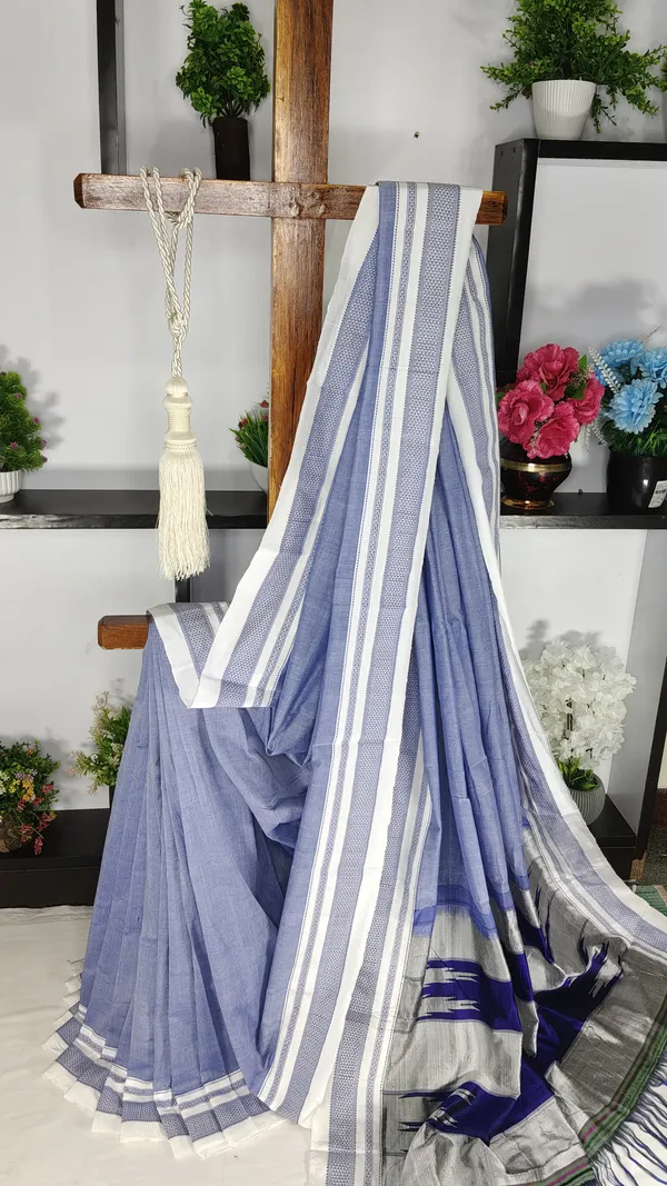 Ilkal_Handloom_Cotton_Silk_Saree_SKL04166