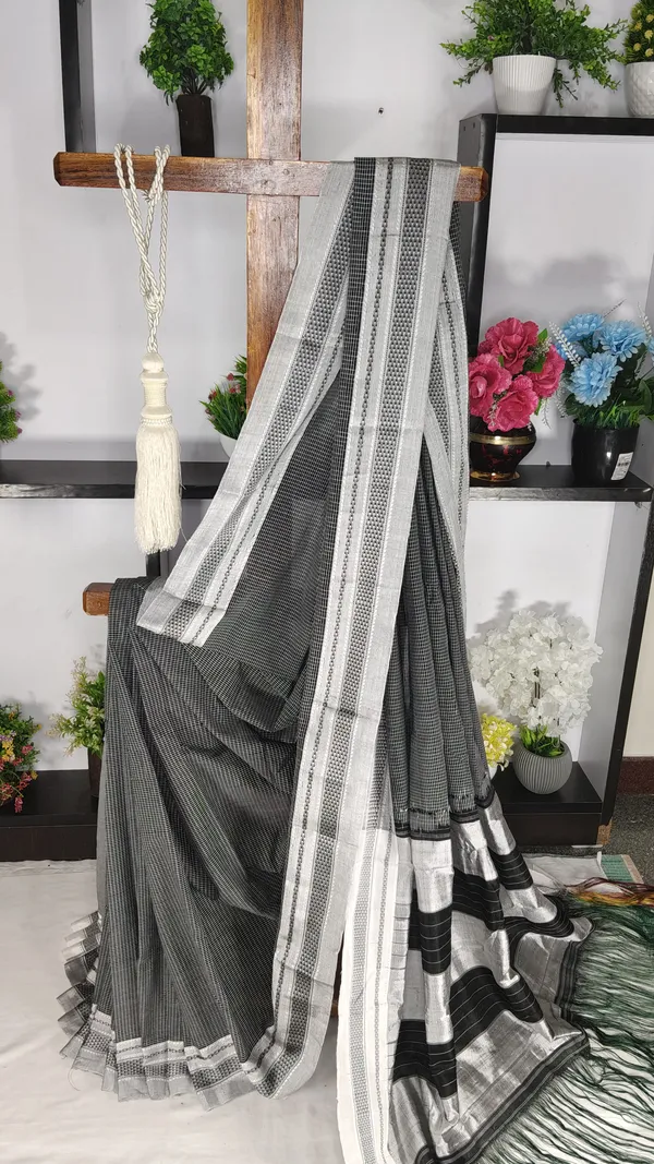 Ilkal_Handloom_Cotton_Silk_Saree_SKL04170