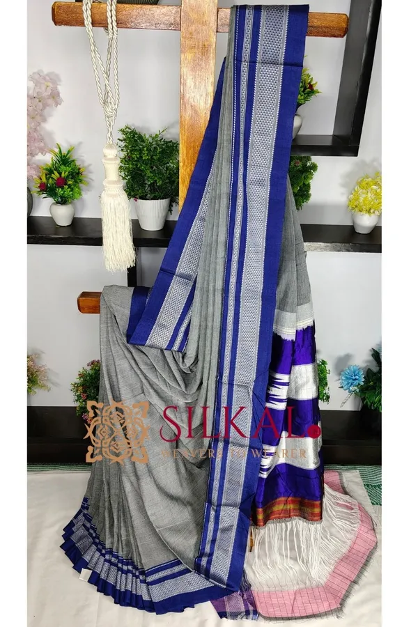 Ilkal_Handloom_Cotton_Silk_Saree_SKL04171