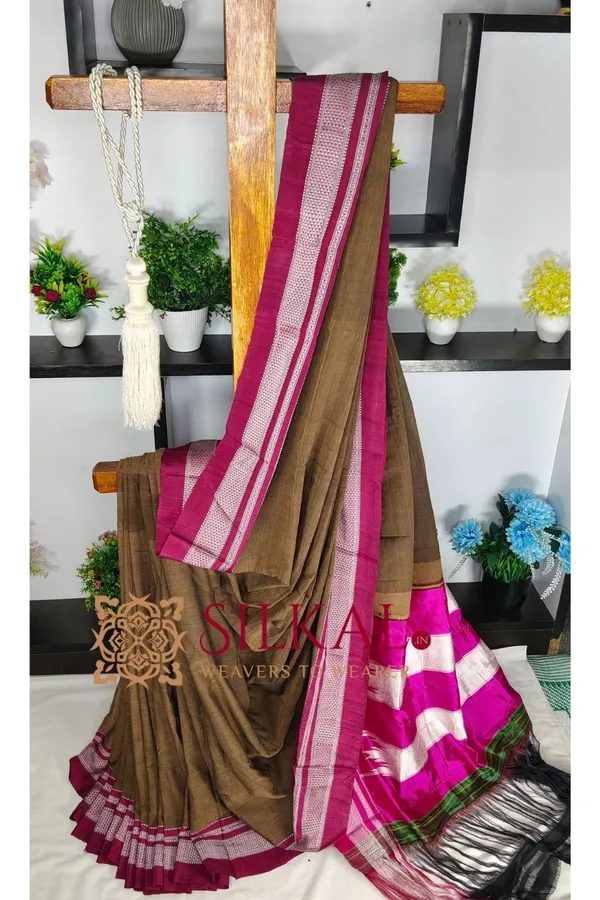 Ilkal_Handloom_Cotton_Silk_Saree_SKL04174