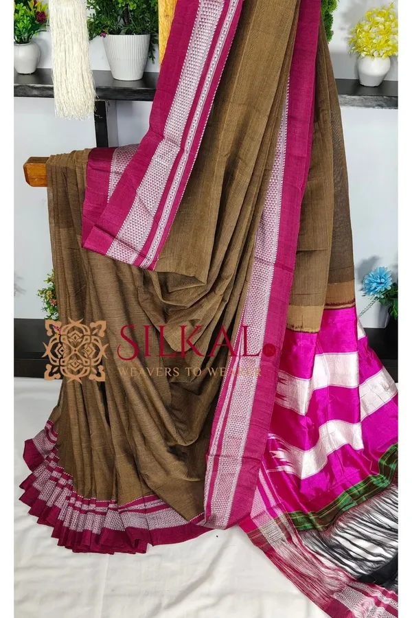 Ilkal_Handloom_Cotton_Silk_Saree_SKL04174