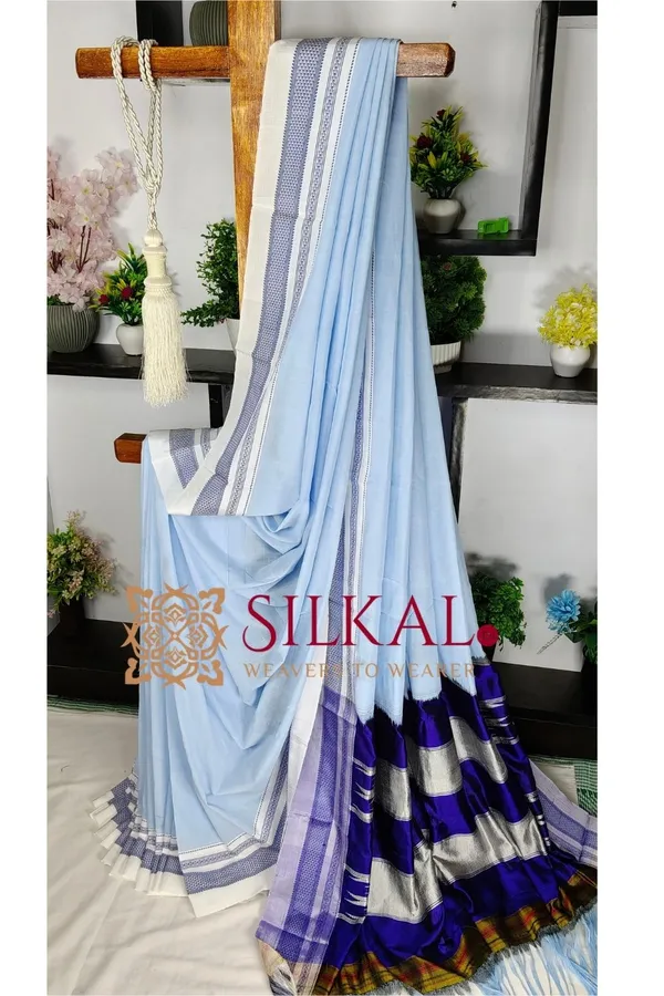 Ilkal_Handloom_Cotton_Silk_Saree_SKL04176