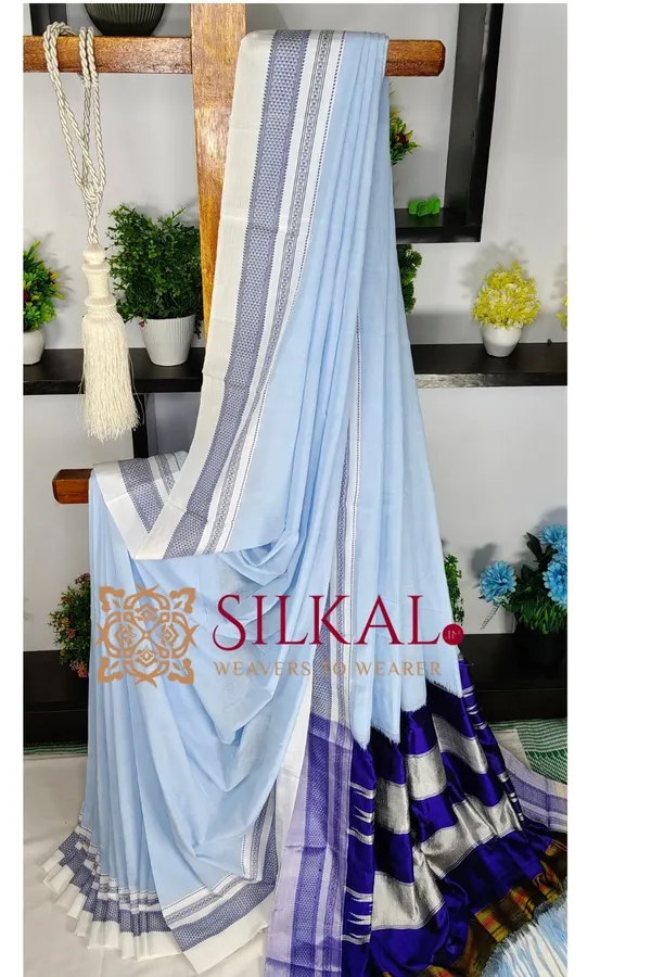 Ilkal_Handloom_Cotton_Silk_Saree_SKL04176