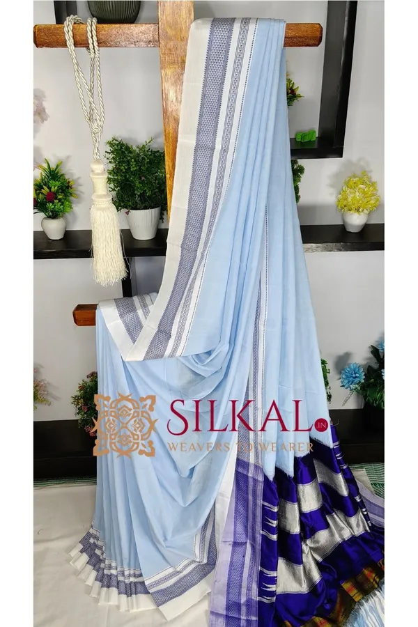 Ilkal_Handloom_Cotton_Silk_Saree_SKL04176