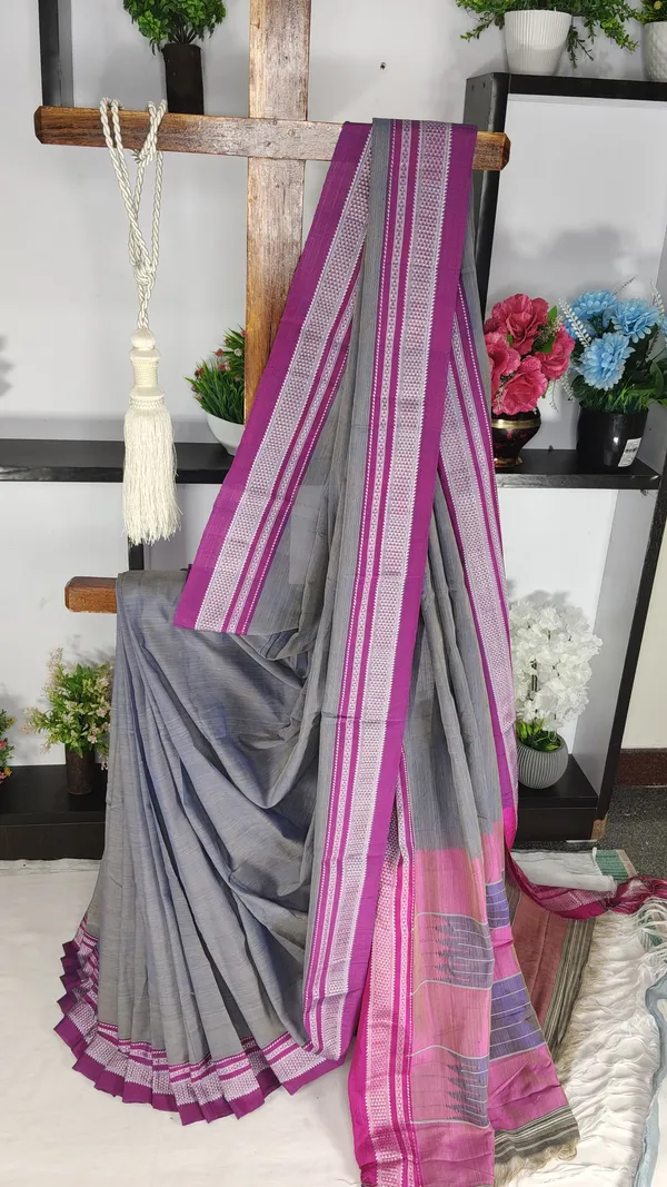 Ilkal_Handloom_Cotton_Silk_Saree_SKL04179