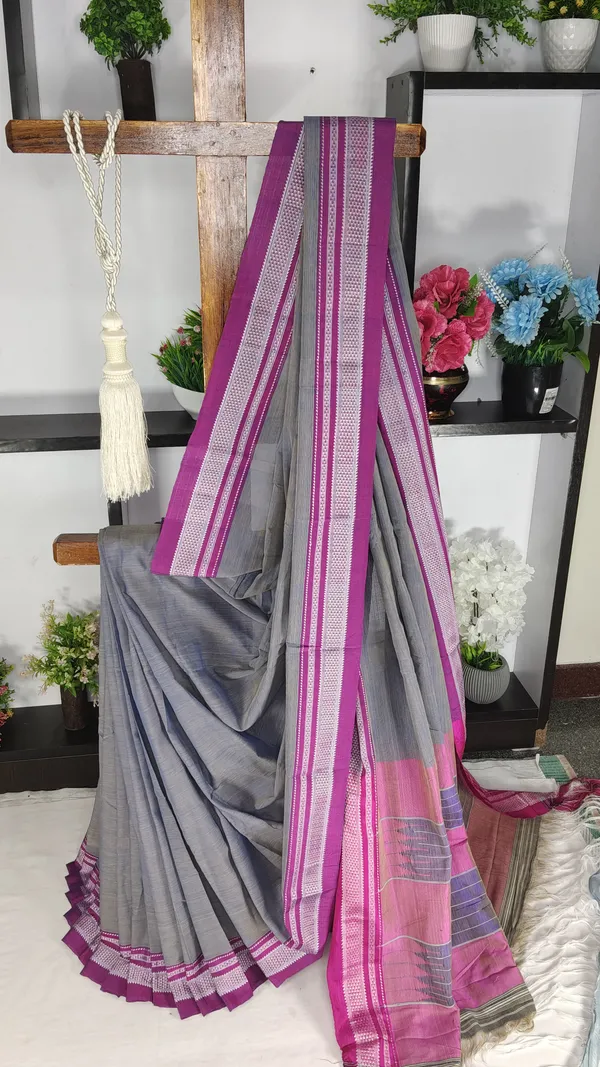 Ilkal_Handloom_Cotton_Silk_Saree_SKL04179