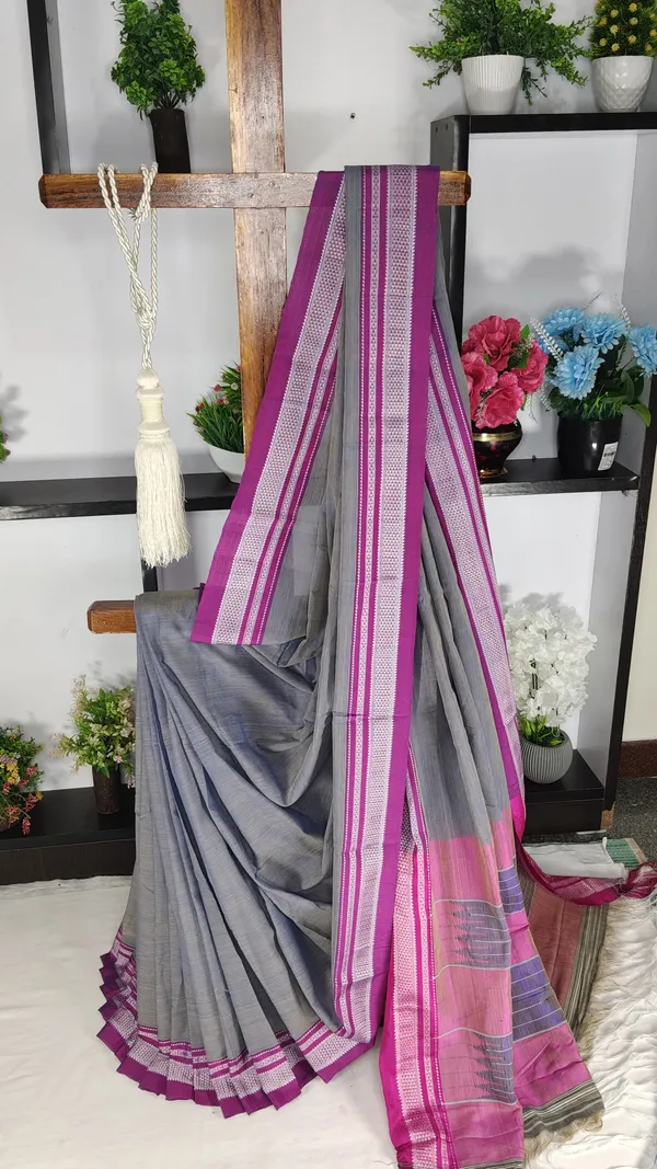 Ilkal_Handloom_Cotton_Silk_Saree_SKL04179