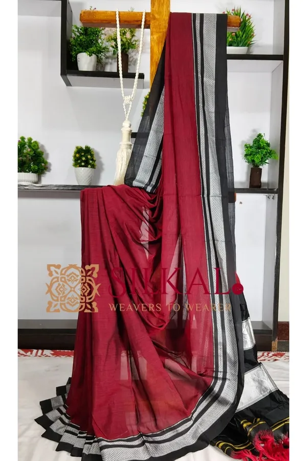 Ilkal_Handloom_Cotton_Silk_Saree_Saree_Code-_SKL03250