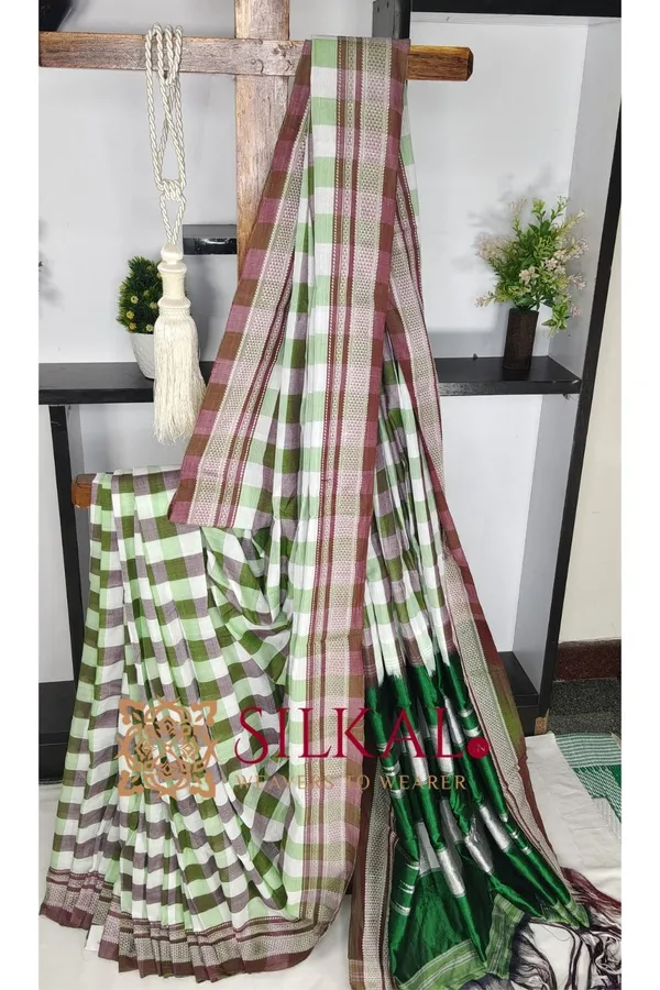 Ilkal_Handloom_Cotton_Silk_Saree_Saree_Code-_SKL03604