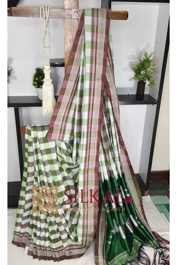 Ilkal_Handloom_Cotton_Silk_Saree_Saree_Code-_SKL03604