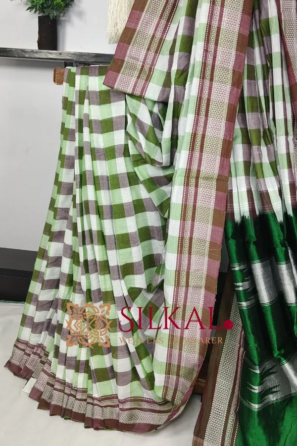 Ilkal_Handloom_Cotton_Silk_Saree_Saree_Code-_SKL03604