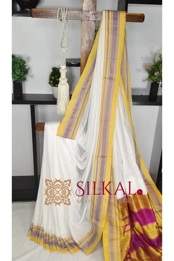 Ilkal_Handloom_Cotton_Silk_Saree_Saree_Code-_SKL03605