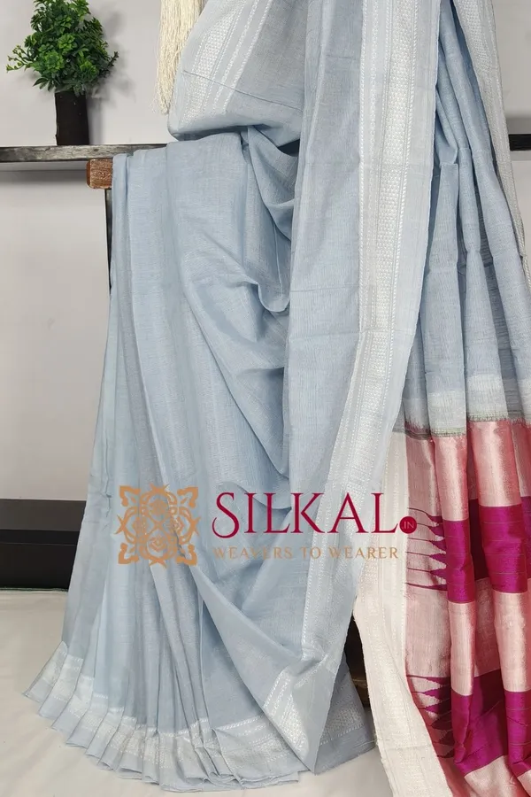 Ilkal_Handloom_Cotton_Silk_Saree_Saree_Code-_SKL03607