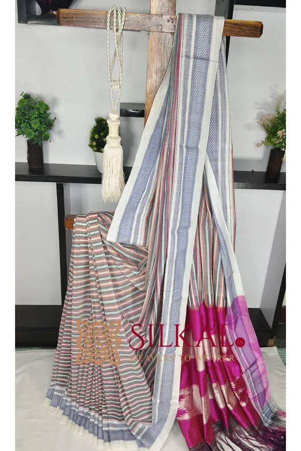 Ilkal_Handloom_Cotton_Silk_Saree_Saree_Code-_SKL03609