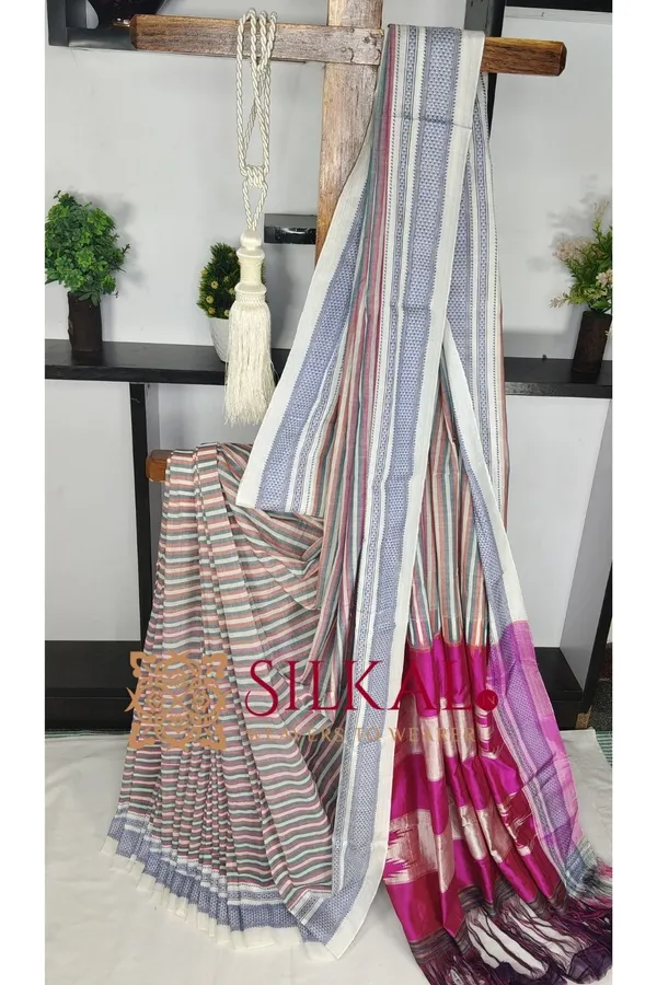 Ilkal_Handloom_Cotton_Silk_Saree_Saree_Code-_SKL03609