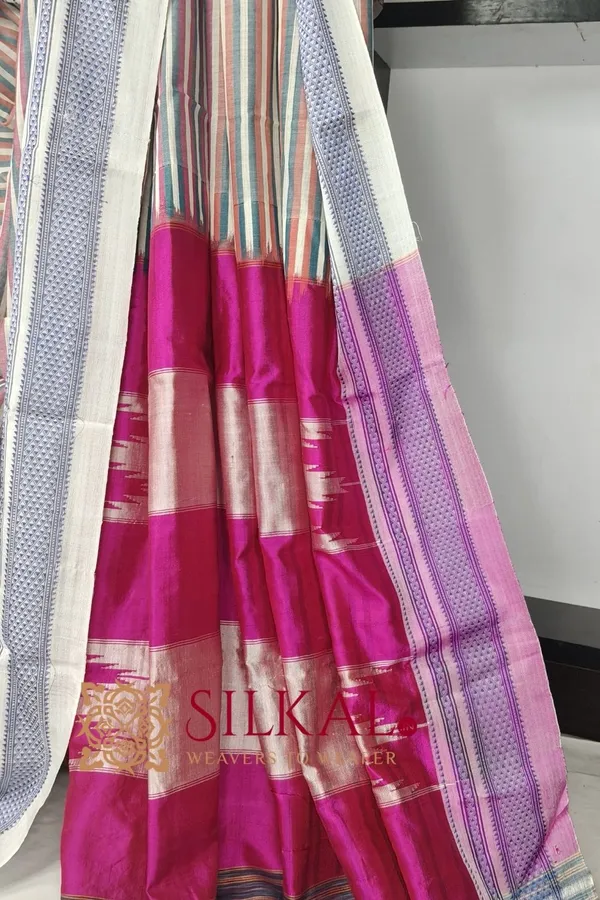 Ilkal_Handloom_Cotton_Silk_Saree_Saree_Code-_SKL03609