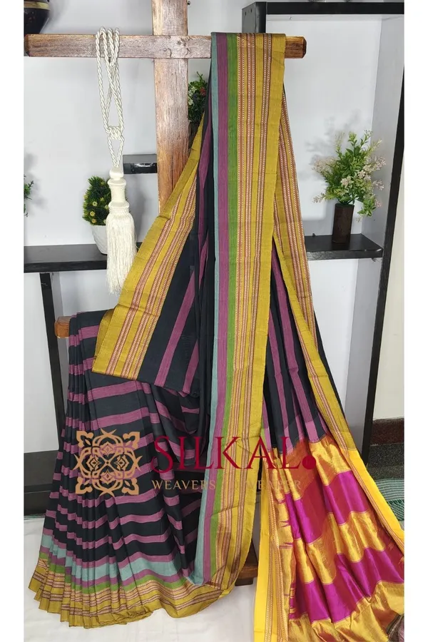 Ilkal_Handloom_Cotton_Silk_Saree_Saree_Code-_SKL03610