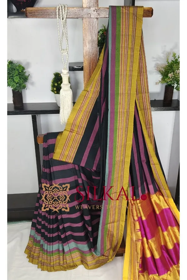 Ilkal_Handloom_Cotton_Silk_Saree_Saree_Code-_SKL03610
