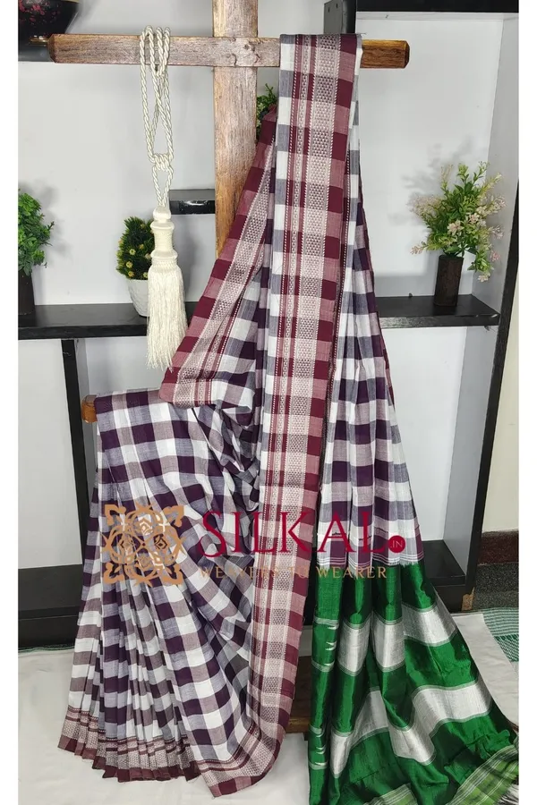 Ilkal_Handloom_Cotton_Silk_Saree_Saree_Code-_SKL03611
