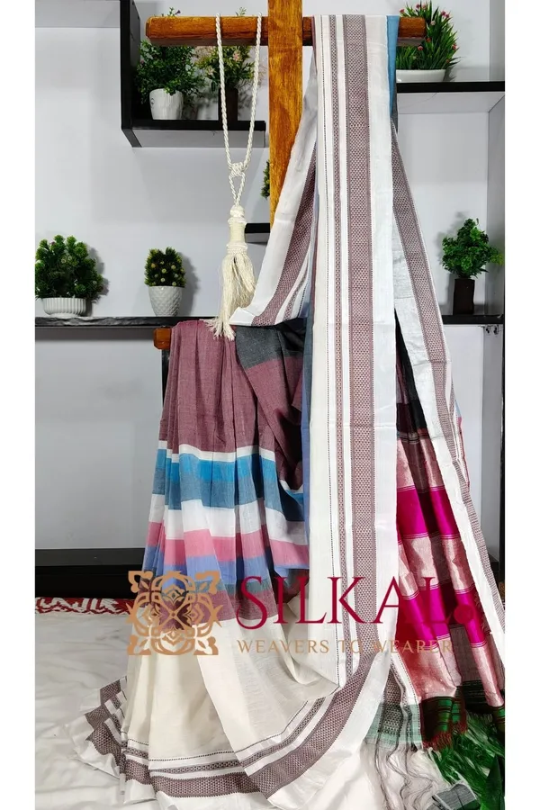 Ilkal_Handloom_Cotton_Silk_Saree_Saree_Code-_SKL3223