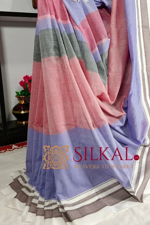Ilkal_Handloom_Cotton_Silk_Saree_Saree_Code-_SKL3224
