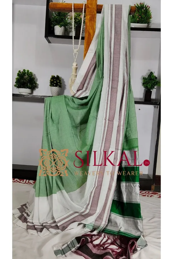 Ilkal_Handloom_Cotton_Silk_Saree_Saree_Code-_SKL3225