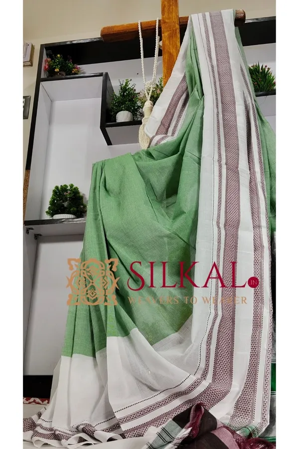 Ilkal_Handloom_Cotton_Silk_Saree_Saree_Code-_SKL3225