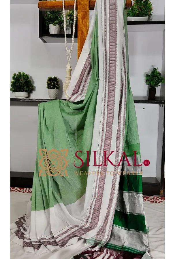Ilkal_Handloom_Cotton_Silk_Saree_Saree_Code-_SKL3225
