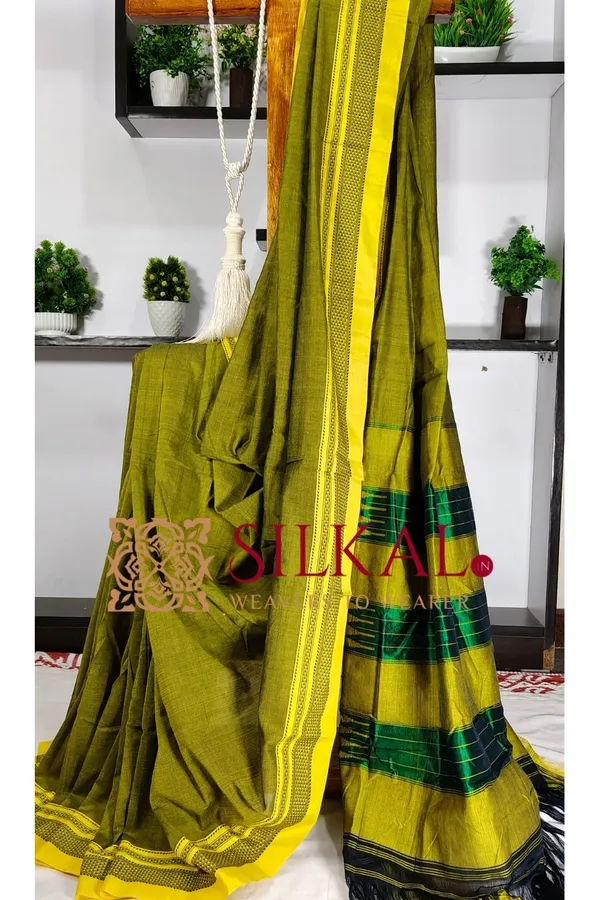 Ilkal_Handloom_Cotton_Silk_Saree_Saree_Code-_SKL3226