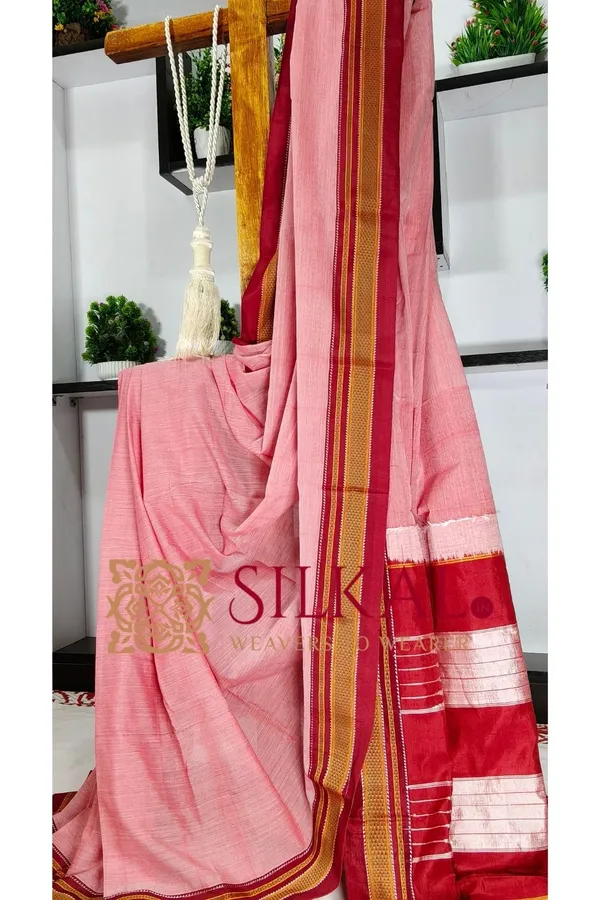 Ilkal_Handloom_Cotton_Silk_Saree_Saree_Code-_SKL3228