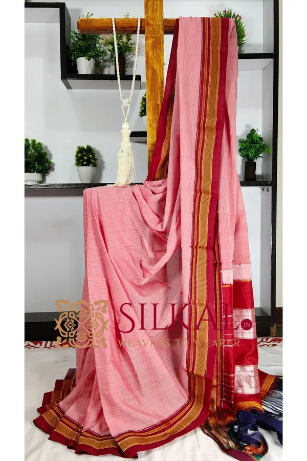 Ilkal_Handloom_Cotton_Silk_Saree_Saree_Code-_SKL3228