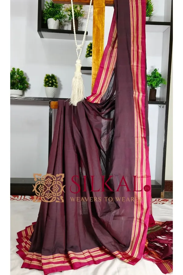 Ilkal_Handloom_Cotton_Silk_Saree_Saree_Code-_SKL3240