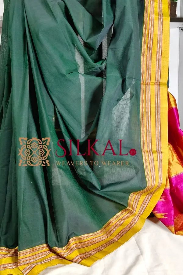 Ilkal_Handloom_Cotton_Silk_Saree_Saree_Code-_SKL3241