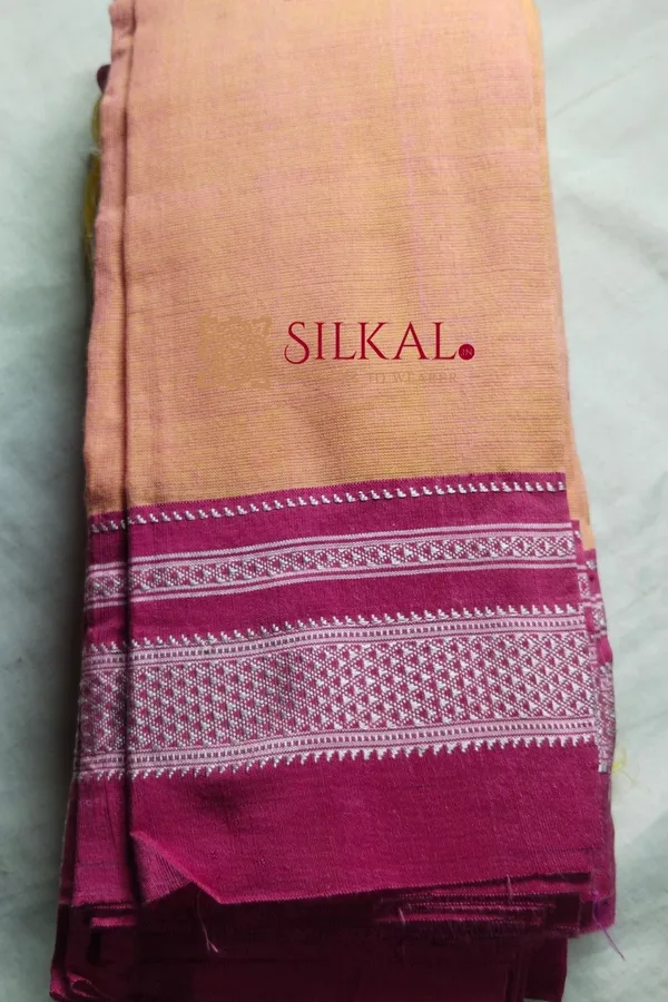 Ilkal_Handloom_Cotton_Silk_Special_Chikki_Border_Saree_Code-_SKL1829