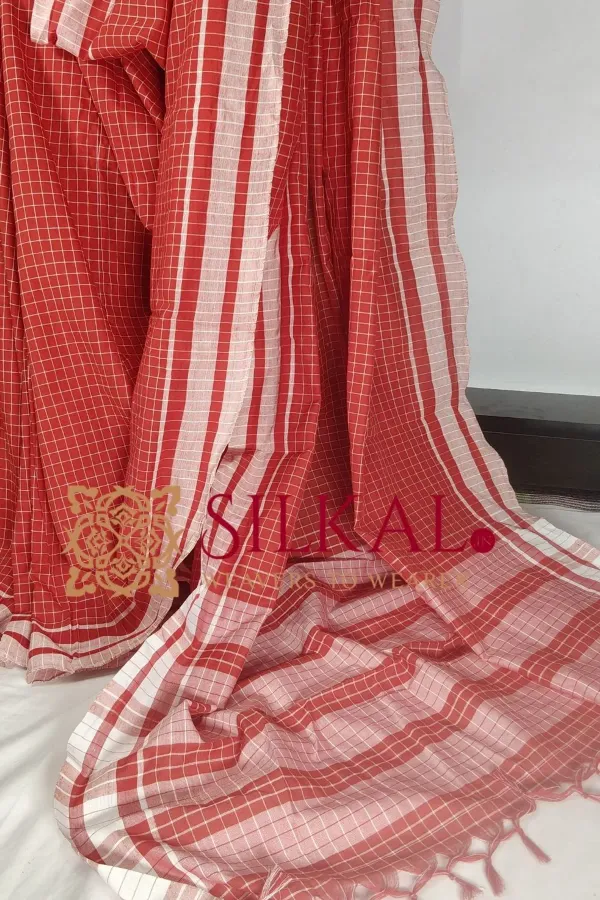 Ilkal_Handloom_Nauwari_Pure_Cotton_Saree_SKL03418