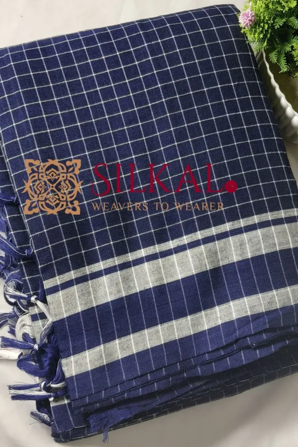 Ilkal_Handloom_Nauwari_Pure_Cotton_Saree_SKL03417