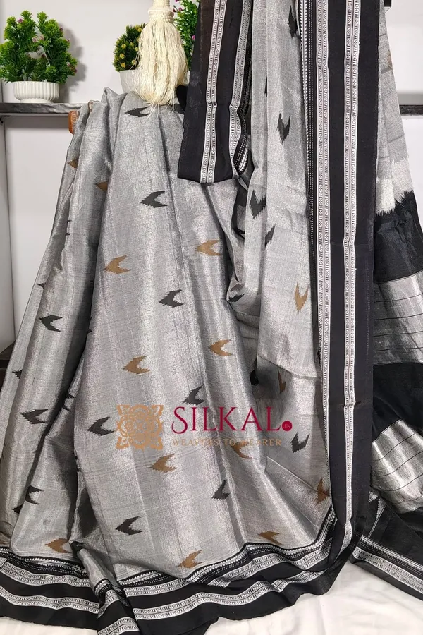 Ilkal_Handloom_Print_Viscose_Silk_Gayatri_Border_Saree_-_SKL3090
