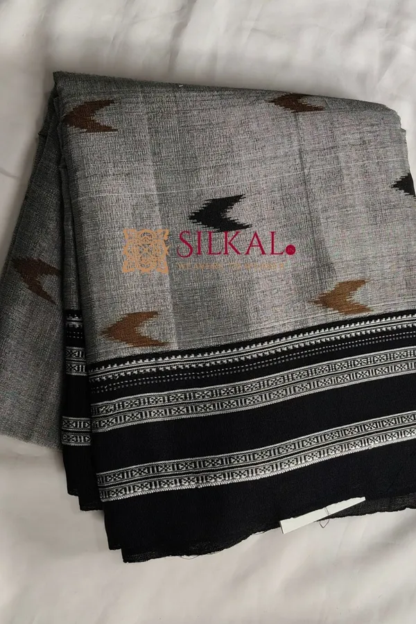 Ilkal_Handloom_Print_Viscose_Silk_Gayatri_Border_Saree_-_SKL3090