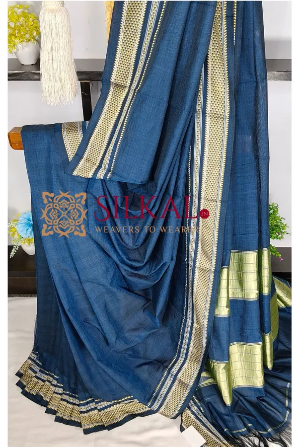 Ilkal_Handloom_Pure_Cotton_Light_Weight_Saree_SKL04213