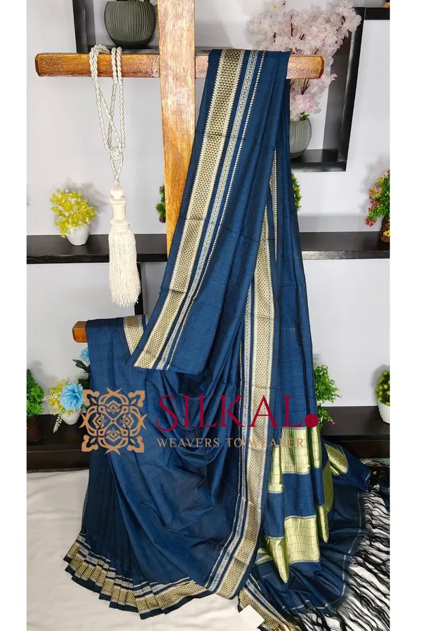 Ilkal_Handloom_Pure_Cotton_Light_Weight_Saree_SKL04213