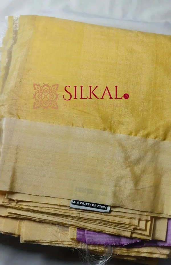 Ilkal_Handloom_Viscose_Cotton_Silk_Chikki_Paras_Border_Saree_SKL03359